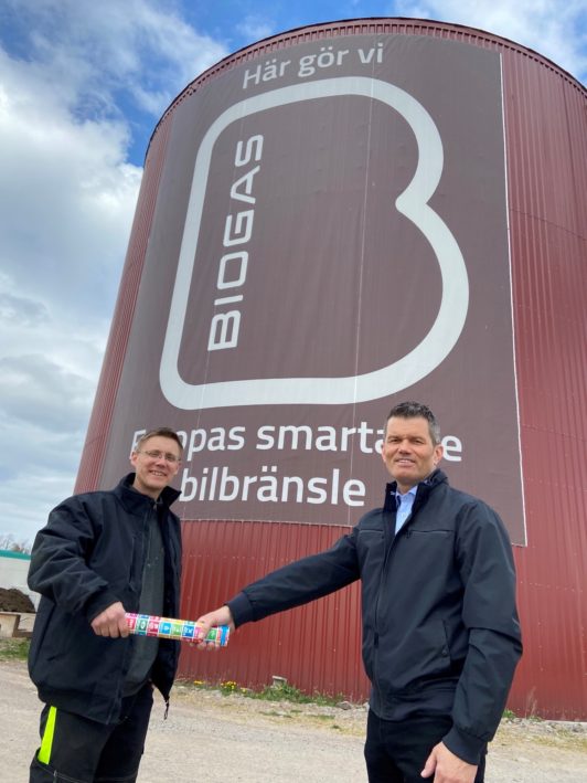 Gunnar Bergström Biogas och Jesper Madsen Axipto