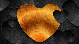 35854826-contrast-golden-and-black-hearts-grunge-abstract-background